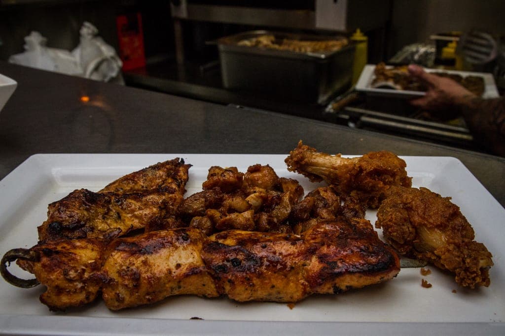 Mixed grill pollo