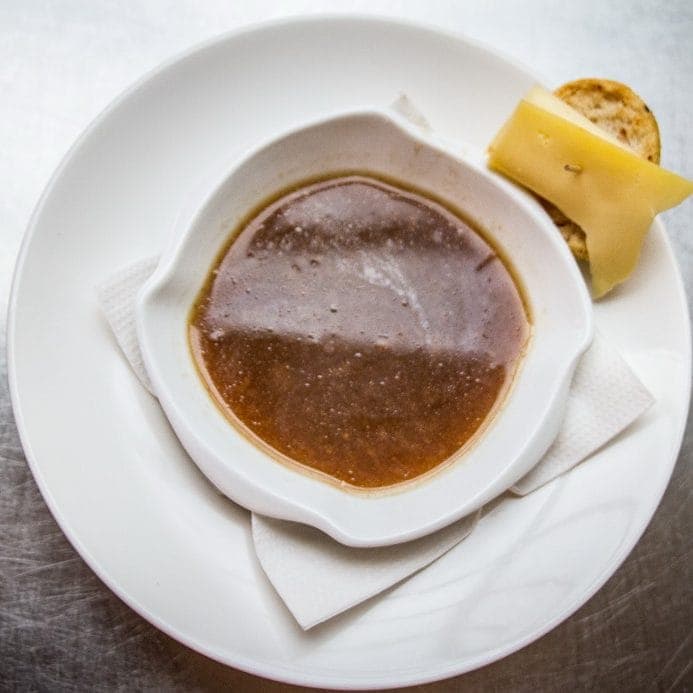 Sopa de cebola: Uiensoep